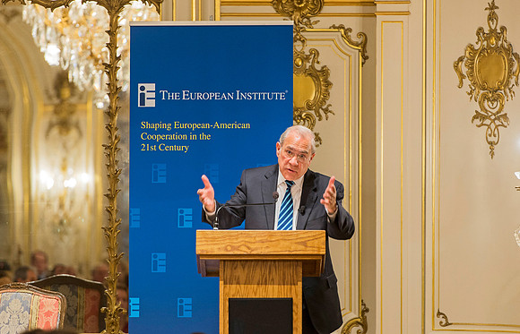 Jos� �ngel Gurr�a, Secretary General OECD at European Institute, DC
