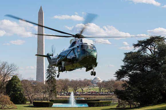 South Lawn Arrival