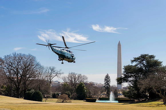 South Lawn Departure