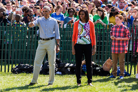 President Barack Obama and Michel
