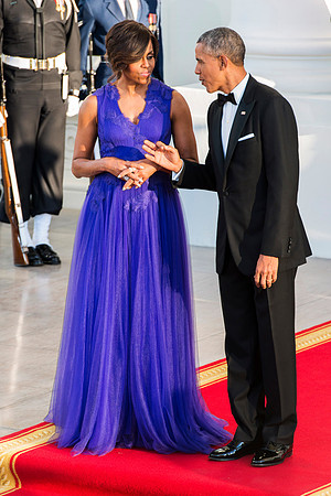 President Barack Obama and Michele