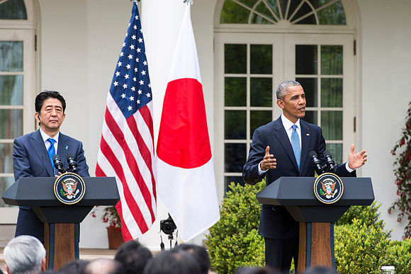 President Barack Obama and Japanes PM Abe