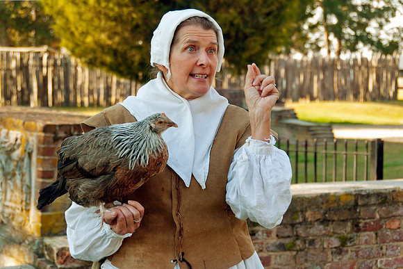 Rachel, Living History as a 'Chicken Lady'