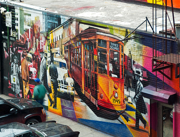 New York city Mural