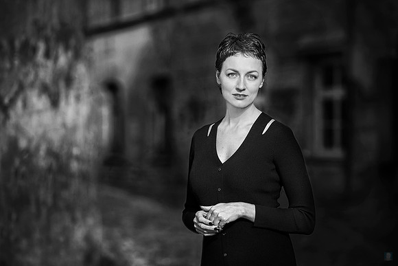 201006 Viktorija in Vilnius 2575 BW Photo © Ludo Segers