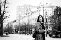 201009 Stephanie à Vilnius 3497 BW Photo © Ludo Segers