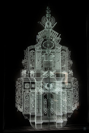 Display in the room explaining the Jewish religeous symbols 260616 Lost Shtetl Museum in Seduva 9515 © Ludo Segers Photography 2026