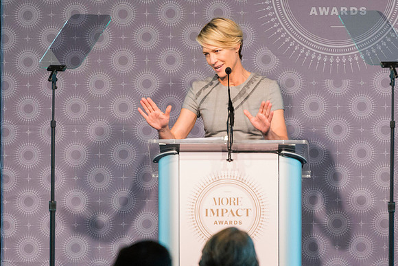 Actress Robin Wright  Newseum introducing Michel Obama