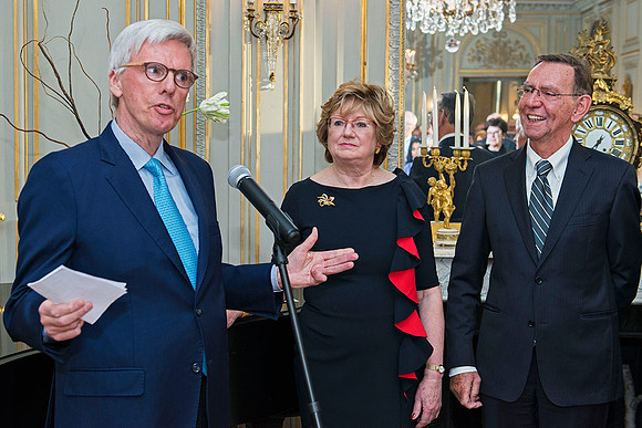 Flemish Expressionist opening at Belgian Ambassador to the USA's Residence
