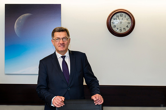 Lithuanian Prime Minister Algirdas Butkevičius at NASA HQ
