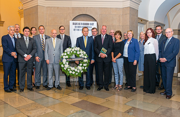 Black Ribbon Day in US Congress with Congressman John Shimkus