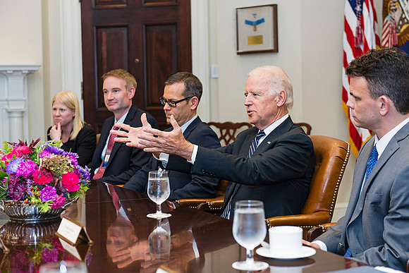 President Joe Biden Roosevelt Room White House  82 L © Photo Ludo Segers