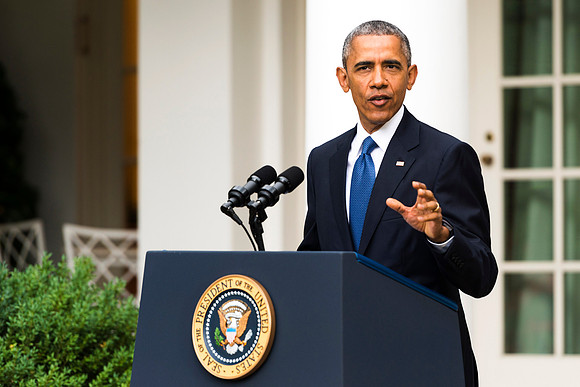 President Barack Obama  Rose Garden 2015