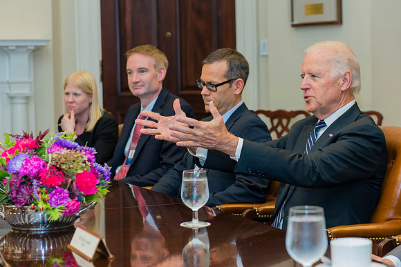 Vice President Joe Biden in the White House