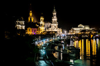 Rainy Evening in  Dresden
