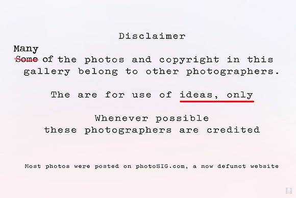 Disclaimer