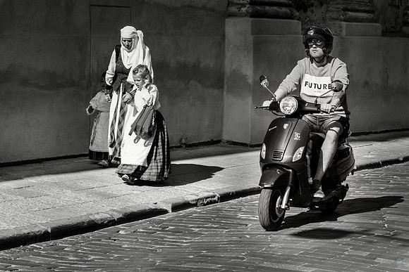 The Past Greets the Future