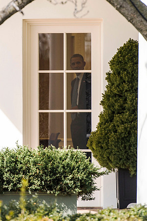 To look from the Oval Office