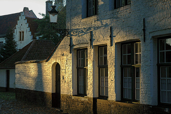 Twilight in the Bruges Béguinage 40 x 60 1/15