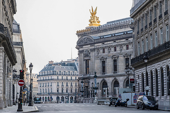 20200328 Paris Opera area during Corona  3016 Photo © Ludo Segers