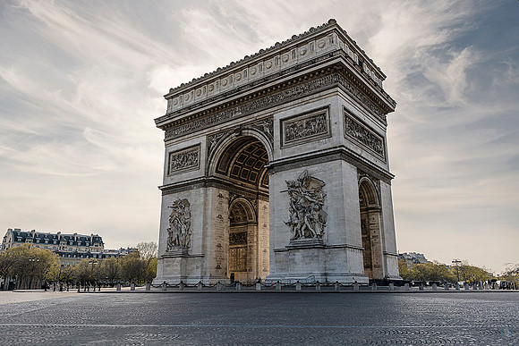 Arc de Triomphe Paris  Photo © Ludo Segers