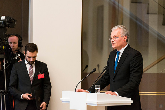 President Nauseda Photo © Ludo Segers