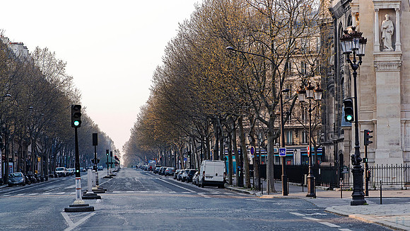 20200328 Boulevard Malesherbes Paris during Corona 2997 Photo © Ludo Segers
