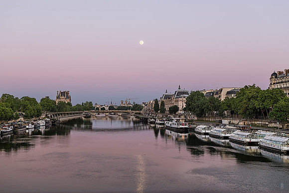 20200506 The Seine at night during lockdown 4029 Photo © Ludo Segers