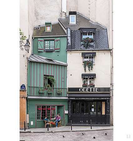 20200417 INSTA Rue Galande in April in a deserted Paris 3426 Photo © Ludo Segers