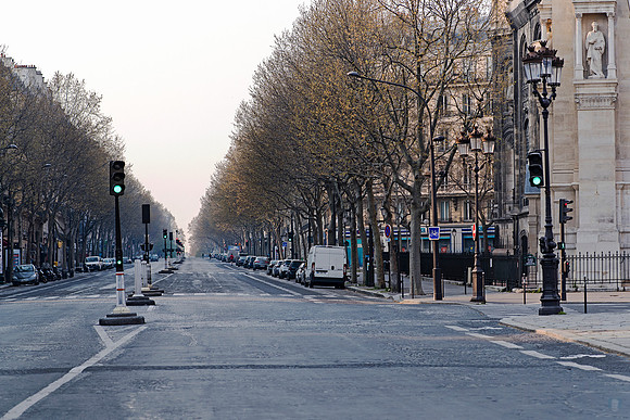 20200328 Boulevard Malesherbes Paris during Corona 2997 Photo © Ludo Segers