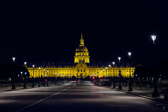 20200502 Invalides at night in Paris 3959 Photo © Ludo Segers