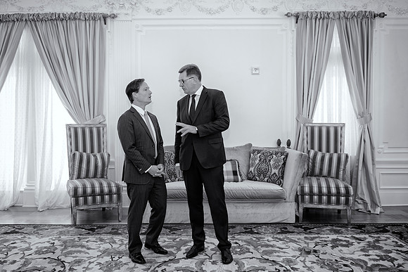 Lithuanian Prime Minister and LABC's Eric Stewart