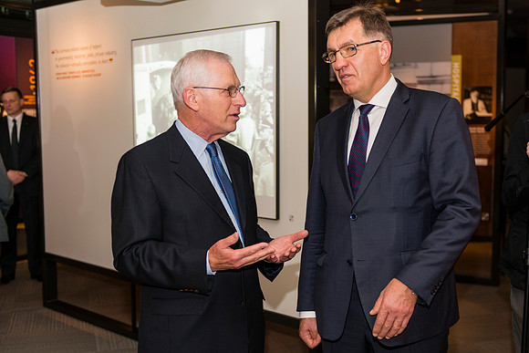 Lithuanian Prime Minister met Mr. Berger at the Holocaust Museum