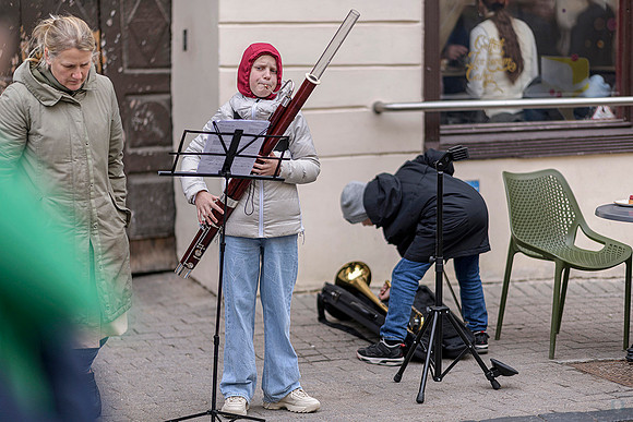 Amazing 10 year old bassoon player Vilnius Music Days © Ludo Segers Photography